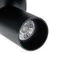 Deko-Light Luminaria de techo CAN TILT ROUND Ø 25CM de 3 llamas, redondo, giro cardánico GU10 IP20, negro