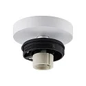 Deko-Light Luminaria de techo CAN TILT ROUND BASE Ø 8CM MIX‘N MATCH de 1 llama, redondo, sin pantalla, giro cardánico GU10 IP20, blanco