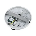 Deko-Light Bar de la luz CAN TILT ROUND BASE Ø 20CM MIX‘N MATCH de 2 llamas, redondo, sin pantalla, giro cardánico GU10 IP20, blanco