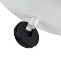 Deko-Light Luminaria de techo CAN TILT ROUND BASE Ø 25CM MIX‘N MATCH de 3 llamas, redondo, sin pantalla, giro cardánico GU10 IP20