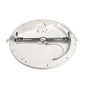 Deko-Light Luminaria empotrable para techos ZAURAK 300 redondo, constante de voltaje IP44, negro, plata, blanco 