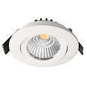 Deko-Light recessed spotlight DIONE IP20 DTW 930-918 swivelling, Dim-To-Warm, wired through IP20, white dimmable