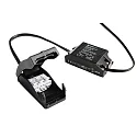Deko-Light Proyector empotrado DIONE IP44 DIM 830 giratorio, con cable a través de IP44, negro regulable