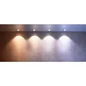 Deko-Light recessed spotlight DIONE IP44 DIM 840 swivelling, wired through IP44, silver dimmable