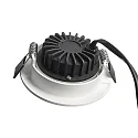 Deko-Light recessed spotlight DIONE IP44 DTW 930-918 swivelling, Dim-To-Warm, wired through IP44, white dimmable