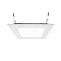 Luz downlight ANIK 155 angular IP20 | IP44, blanco regulable