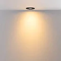 Deko-Light Proyector empotrado SURTUR TILT 68 CCT giratorio, CCT Switch IP20/IP44, negro regulable