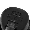 Deko-Light Proyector empotrado SURTUR TILT 83 CCT giratorio, CCT Switch IP20/IP44, negro regulable