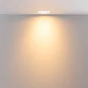 Deko-Light recessed spotlight SURTUR TILT 68 DTW swivelling, Dim-To-Warm IP20/IP44, white dimmable