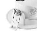 Deko-Light recessed spotlight SURTUR TILT 68 DTW swivelling, Dim-To-Warm IP20/IP44, white dimmable
