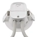 Deko-Light downlight ACRUX PRO 68 rigid, CCT Switch, UGR < 19 IP20/ IP54, glossy, white dimmable