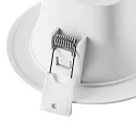 Deko-Light downlight ACRUX PRO 82 rigid, CCT Switch, UGR < 19 IP20/ IP54, glossy, white dimmable