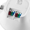 Deko-Light downlight ACRUX PRO 120 rigid, CCT Switch, UGR < 19, multipower IP20/ IP54, glossy, white dimmable