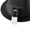 Deko-Light Luz downlight ACRUX PRO 120 rígido, CCT Switch, UGR < 19, multipower IP20/ IP54, brillante, negro regulable