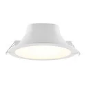 Luz downlight ACRUX PRO 190 rígido, CCT Switch, UGR < 19, multipower IP20/ IP54, brillante, blanco regulable