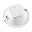 Luz downlight ACRUX PRO 190 rígido, CCT Switch, UGR < 19, multipower IP20/ IP54, brillante, blanco regulable