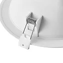 Luz downlight ACRUX PRO 190 rígido, CCT Switch, UGR < 19, multipower IP20/ IP54, brillante, blanco regulable