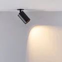 Deko-Light Proyector empotrado CAN TILT ROUND SINGLE de 1 llama, redondo, giro cardánico GU10 IP20, negro