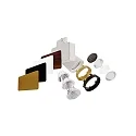 Deko-Light Foco trifásico NIHAL incl. adaptador trifásico IP20, blanco regulable