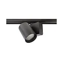 Deko-Light Foco trifásico NIHAL incl. adaptador trifásico IP20, negro regulable
