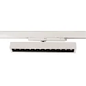 Deko-Light 3-phase spot ALNITAK rotatable, voltage constant, tiltable, with lens optics IP20, clear, transparent, white 
