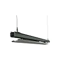 Luminaria trifásica LINEAR PRO TILT IP20, blanco tráfico 
