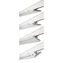 3-phase luminaire LINEAR PRO TILT IP20, traffic white 
