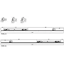 3-phase luminaire LINEAR PRO TILT IP20, traffic white 