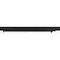 Luminaria trifásica LINEAR 60 IP20, mate, negro grafito 