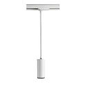 Luminaria colgante de 1 fase LUCEA IP20, blanco tráfico regulable