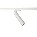 Deko-Light Foco trifásico SLIM cilíndrico, ajustable, UGR < 19 IP20, blanco regulable