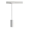 Luminaria colgante de 1 fase CAN 150 abajo, cilíndrico, corto GU10 IP20, blanco