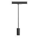 Luminaria colgante de 1 fase CAN 150 abajo, cilíndrico, corto GU10 IP20, negro