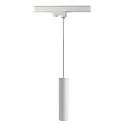 Luminaria colgante trifásica CAN 350 abajo, cilíndrico, lang GU10 IP20, blanco