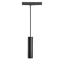 Luminaria colgante de 1 fase CAN 350 abajo, cilíndrico, lang GU10 IP20, negro