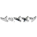 Deko-Light Conector en T trifásico D LINE flexible, gris