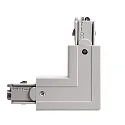 Deko-Light Conector en L trifásico D LINE izquierda-derecha con mecanismo intercambiable, gris