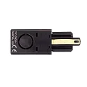 Deko-Light Alimentador monofásico D ONE derecho, negro