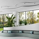 Raíl de montaje monofásico D ONE CURVED 90° derecho, blanco