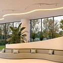 Raíl de montaje monofásico D ONE CURVED 90° derecho, blanco