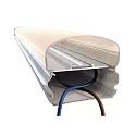 Deko-Light Luminaria para locales húmedos TRI PROOF MOTION 840 HF - 1145MM con sensor, resistente a los impactos, conmutable IP65