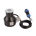 Deko-Light Outdoor LED in-ground luminaire ALZIRR II, symmetrical, IP67, 24V DC, 2.4W 3000K 150lm 450cd 30°, stainless steel