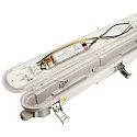 damp-proof luminaire TRI PROOF BASIC MOTION HF - 1210MM with sensor, impact resistant, switchable IP65, grey 