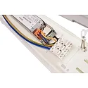 damp-proof luminaire TRI PROOF BASIC MOTION HF - 1210MM with sensor, impact resistant, switchable IP65, grey 