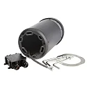 Deko-Light Luminaria para balizas FARO 25 con la óptica del lente, con cable a través de IP65, plomo oscuro regulable