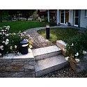 Deko-Light Luminaria para balizas FARO 25 con la óptica del lente, con cable a través de IP65, plomo oscuro regulable