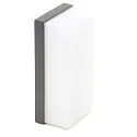 Outdoor LED wall luminaire GRUMIUM SQUARE cCT, IP54, 10W 3000 / 4000K 530lm 138°, die-cast aluminum, dark grey