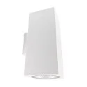 Foco para fachadas SHORELINE PRO SQUARE 140 UP&DOWN de 2 llamas, angular, CCT Switch IP65, blanco regulable