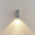 Deko-Light Foco para fachadas SHORELINE PRO LED SQUARE 70 DOWN de 1 llama, angular, CCT Switch IP65, gris claro regulable