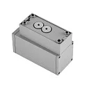 Deko-Light Foco para fachadas SHORELINE PRO LED SQUARE 70 DOWN de 1 llama, angular, CCT Switch IP65, gris claro regulable